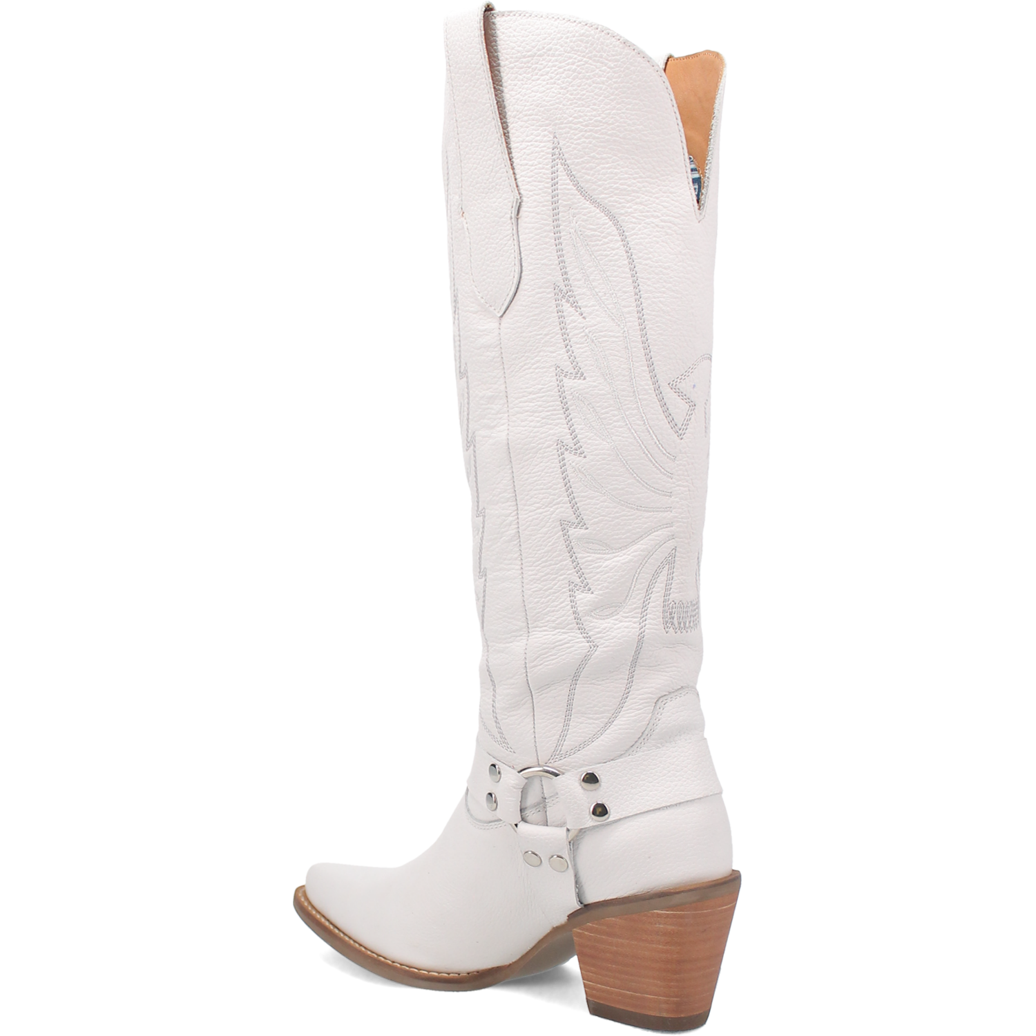 Online Exclusive | Dingo | Heavens to Betsy Leather Boot in White **PREORDER