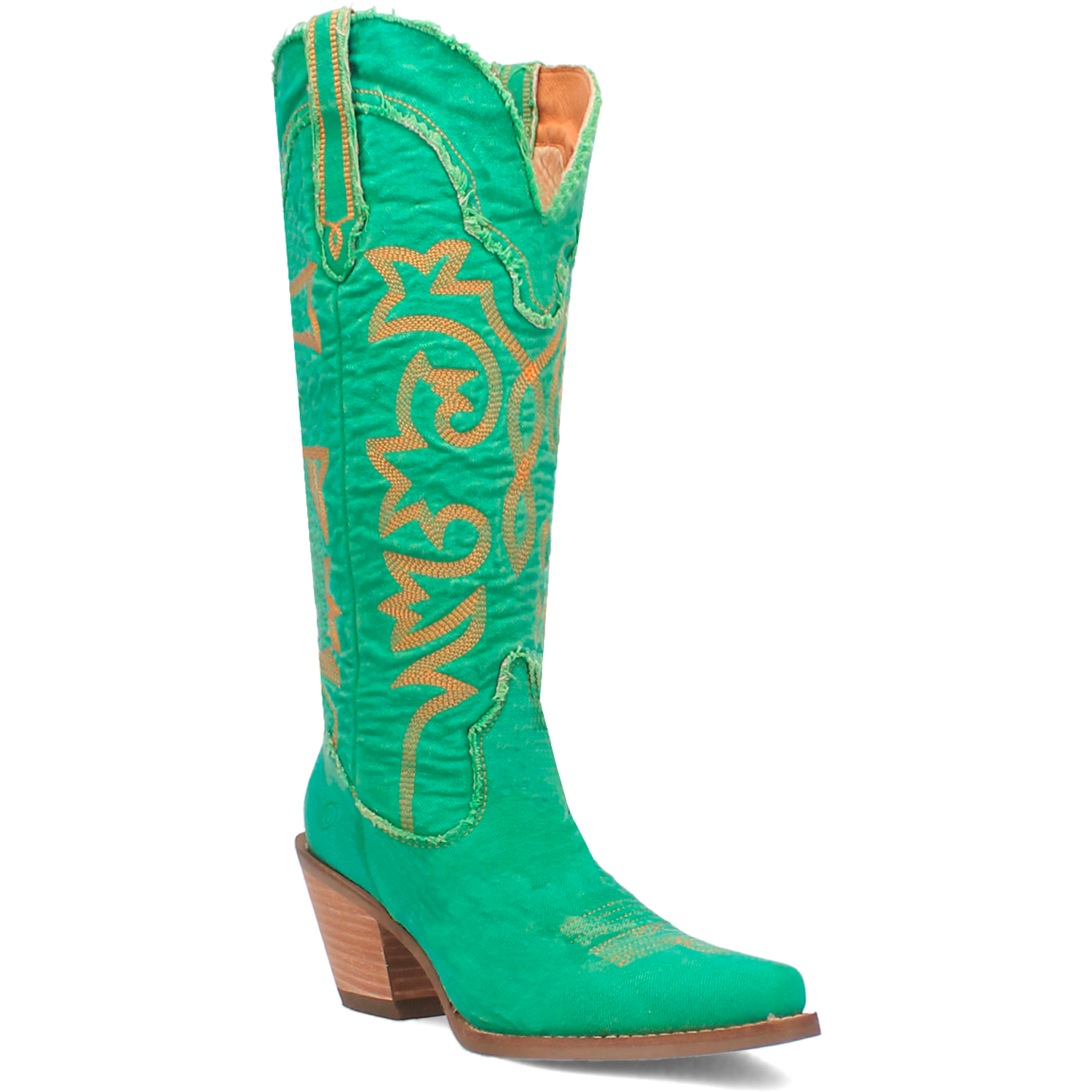 Online Exclusive | Dingo | Texas Tornado Cowboy Boot in Green  **PREORDER