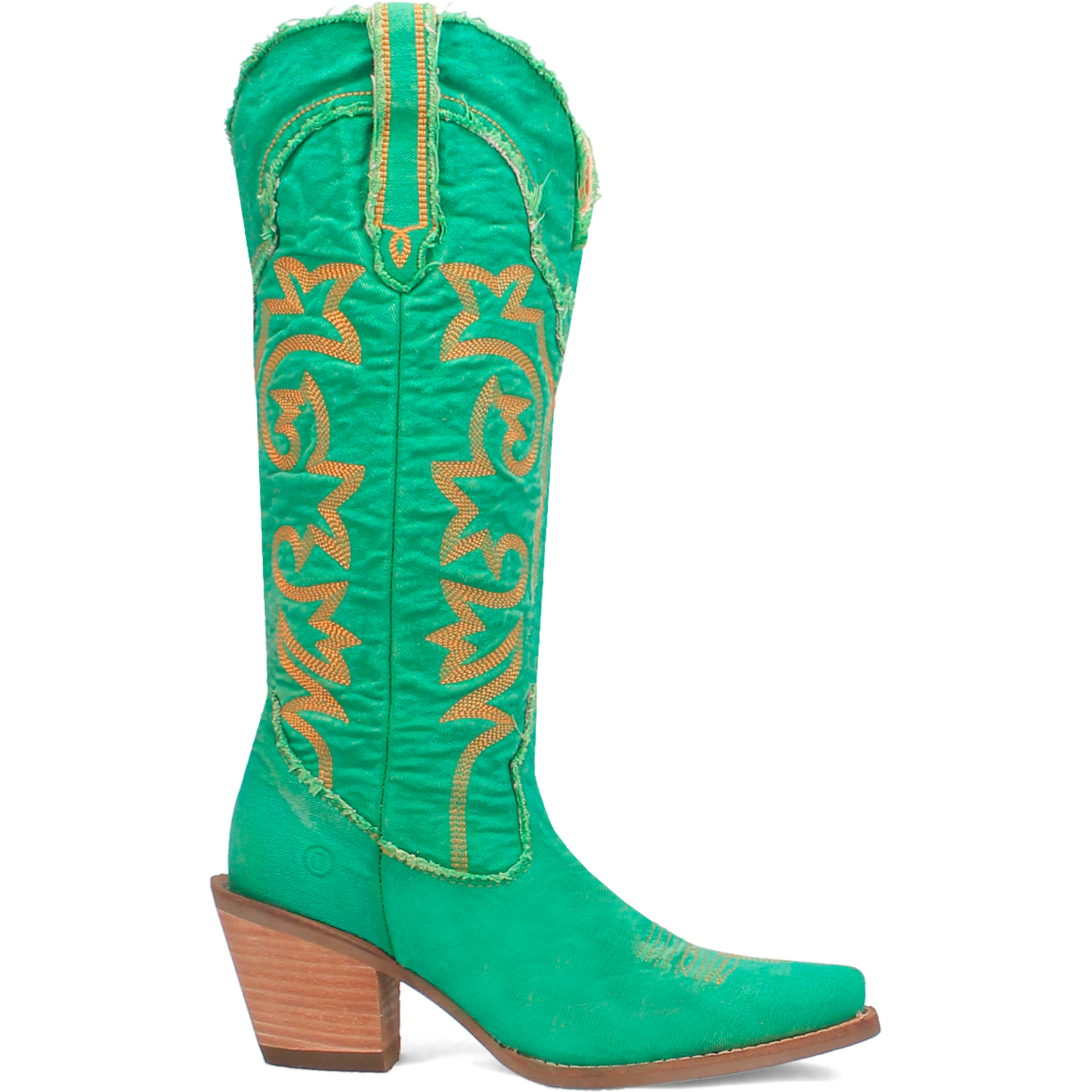 Online Exclusive | Dingo | Texas Tornado Cowboy Boot in Green  **PREORDER