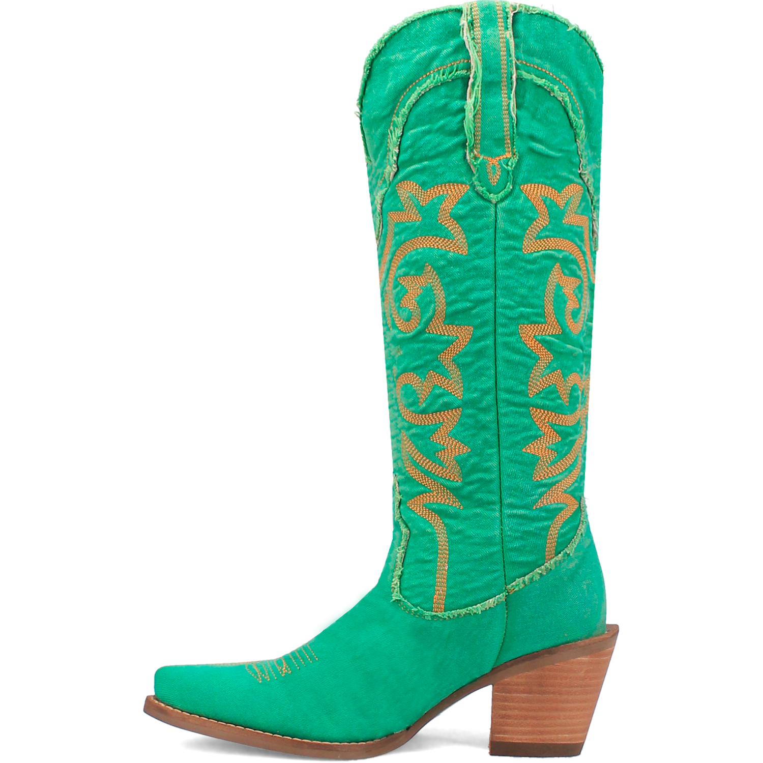 Online Exclusive | Dingo | Texas Tornado Cowboy Boot in Green  **PREORDER