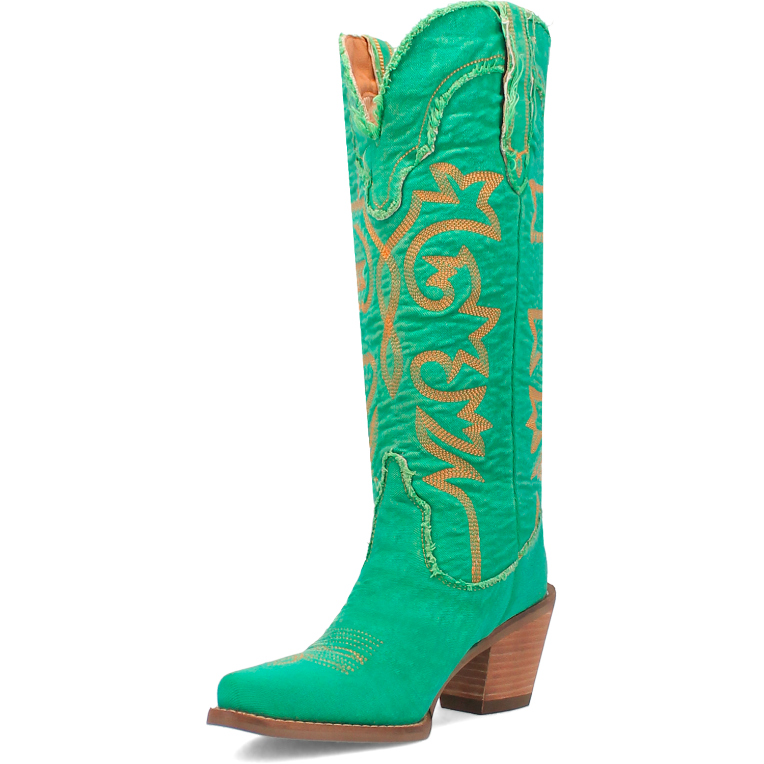 Online Exclusive | Dingo | Texas Tornado Cowboy Boot in Green  **PREORDER