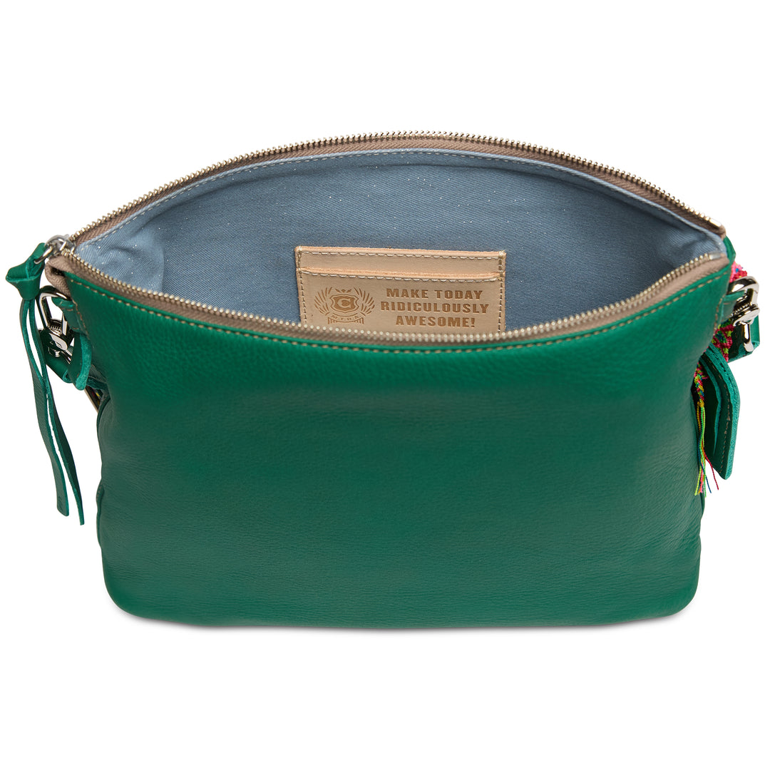 Consuela | Teal Downtown Crossbody Bag