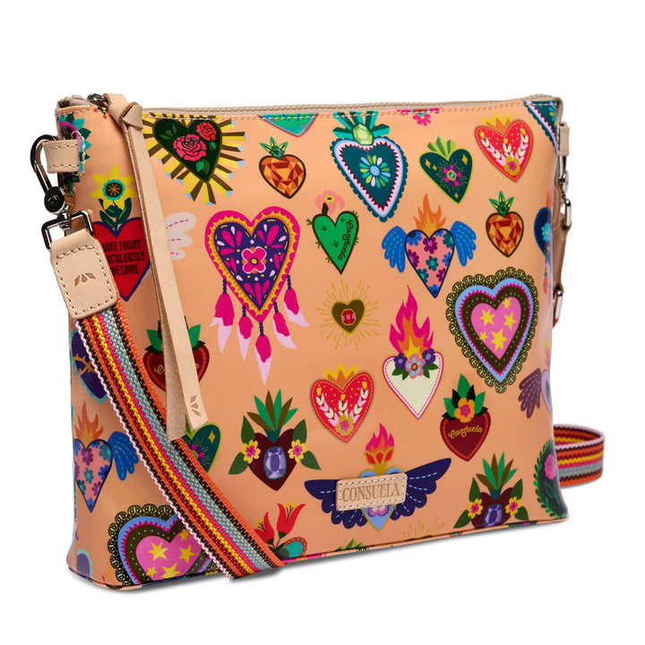 Consuela | Peach Downtown Crossbody Bag