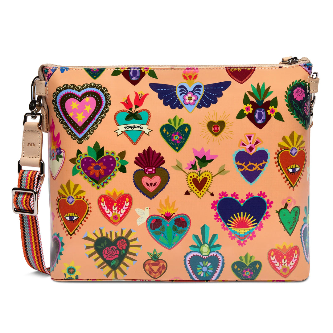 Consuela | Peach Downtown Crossbody Bag