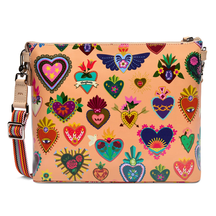 Consuela | Peach Downtown Crossbody Bag