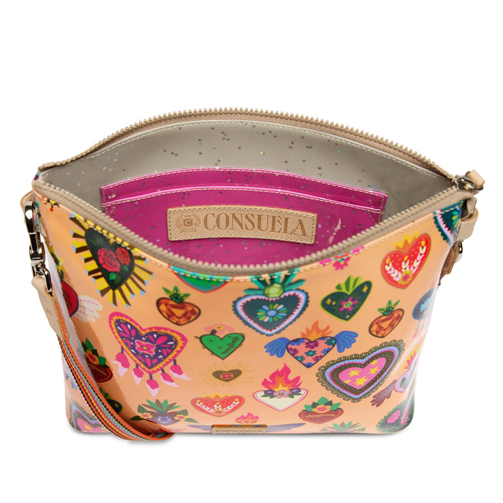 Consuela | Peach Downtown Crossbody Bag