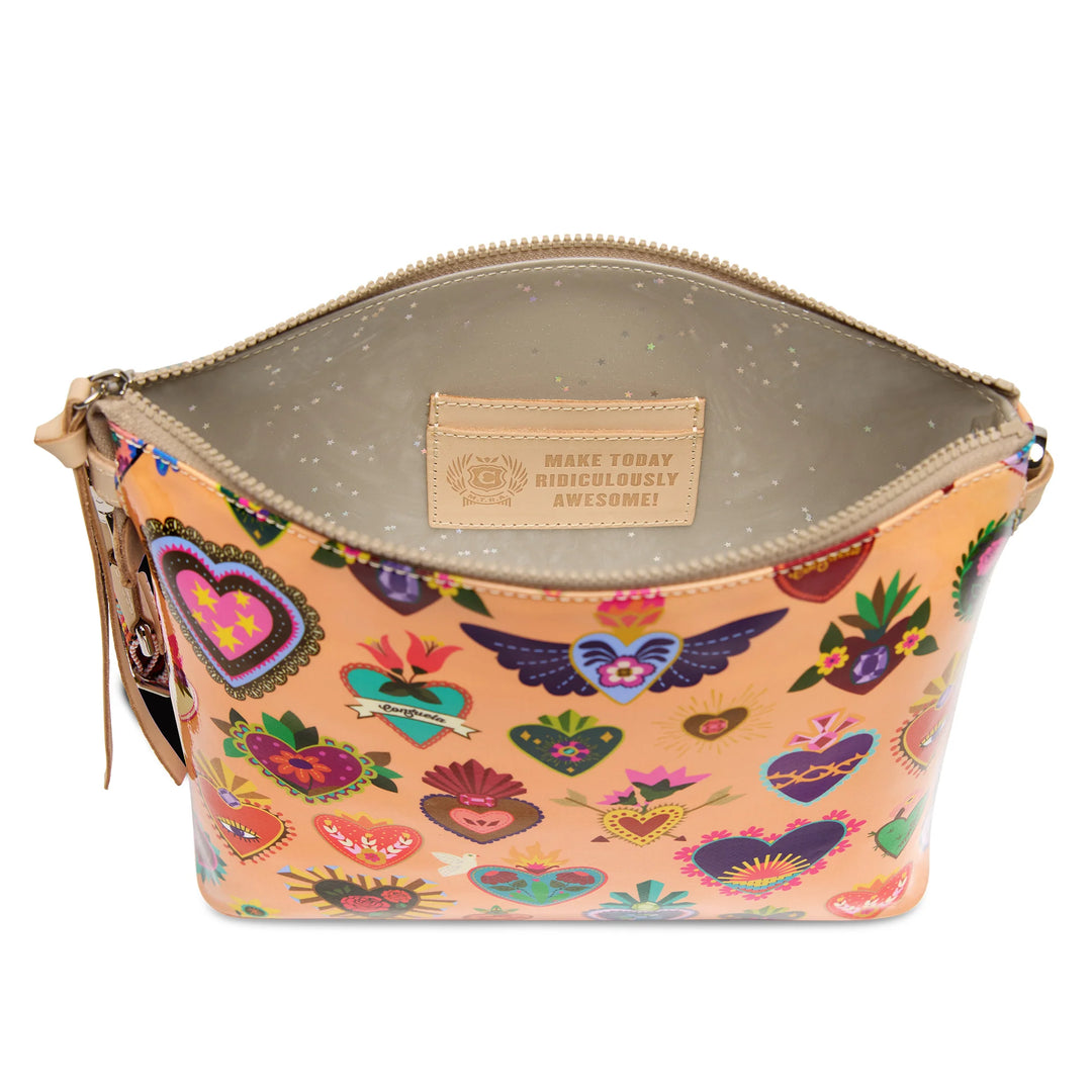 Consuela | Peach Downtown Crossbody Bag
