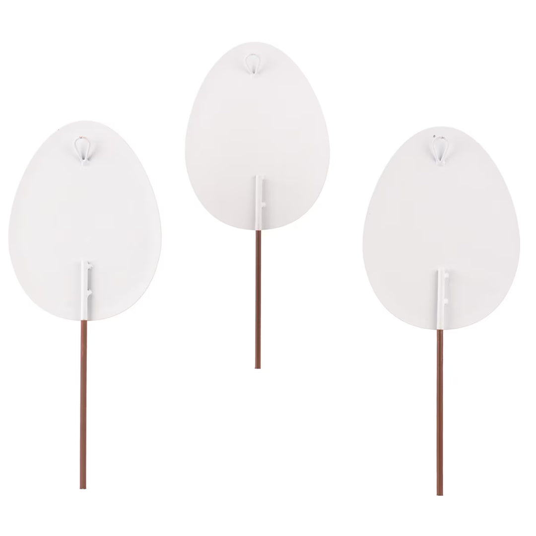 The Round Top Collection | Bowtiful Easter Eggs Small Garden Stakes in Multiple Color Options