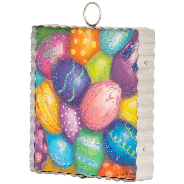 The Round Top Collection | Mini Gallery Art Hamilton Egg Collage in Multicolor
