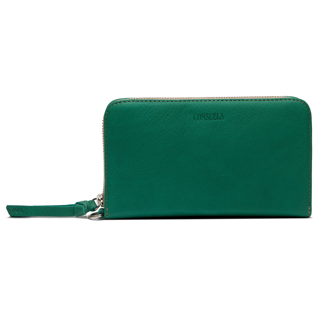 Consuela | Teal Slim Wallet