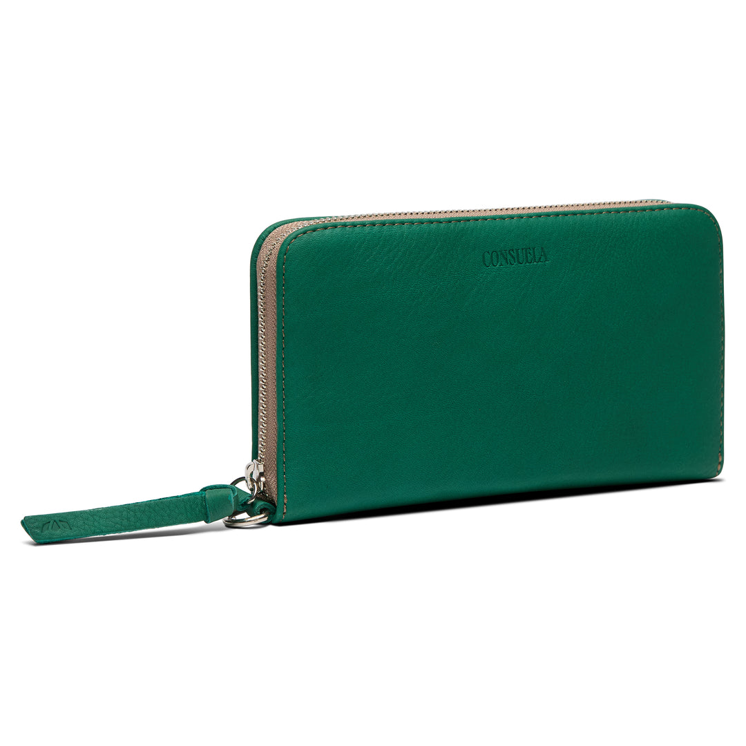 Consuela | Teal Slim Wallet