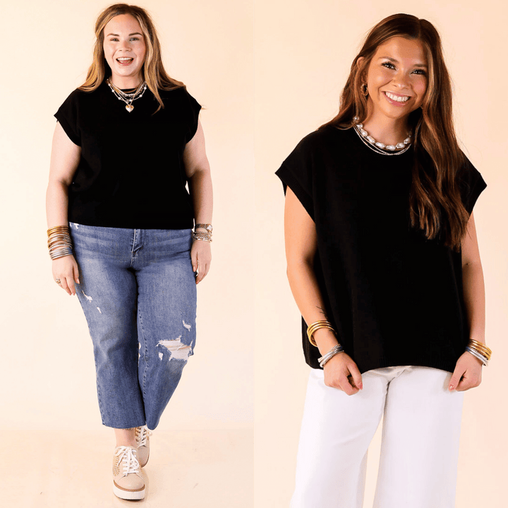  Featuring a classic crew neck, this versatile piece is perfect for layering or wearing solo.  Sizes S/M through L/XL