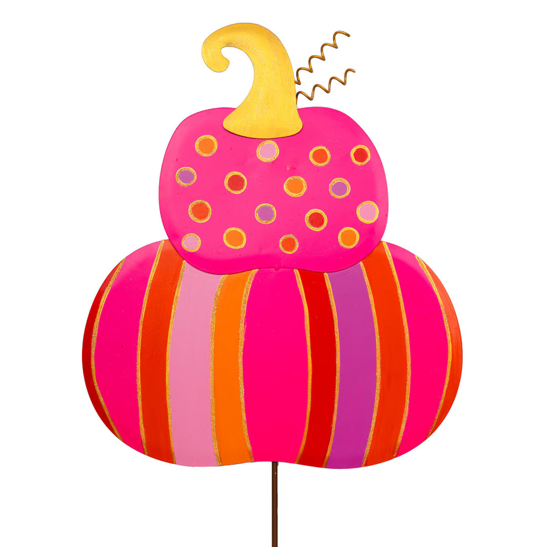 The Round Top Collection | Bright Pumpkin Stack