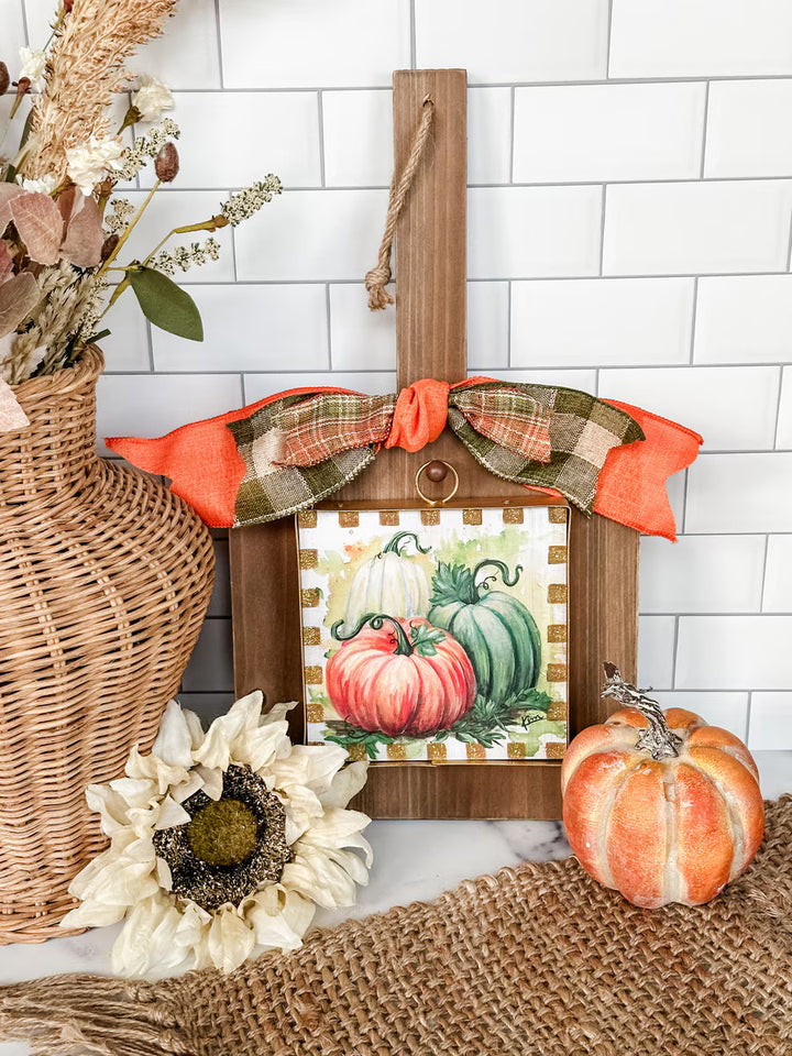 The Round Top Collection | Mini Gallery Art Pumpkin Trio