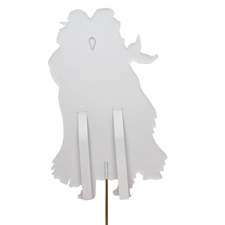 The Round Top Collection | Collie Dog Stake with Maroon Bandana