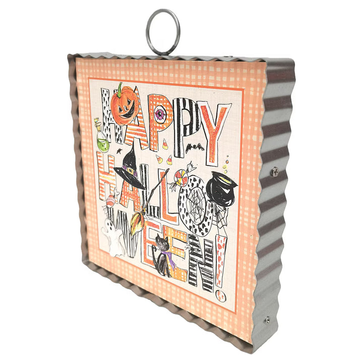 Happy Halloween mini gallery art by The Round Top Collection featuring a jack-o&