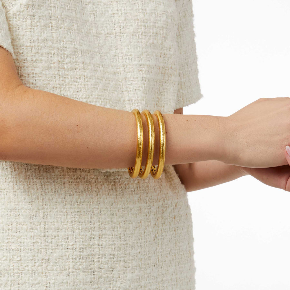 Julie Vos | Havana Bangle in Gold - Giddy Up Glamour Boutique