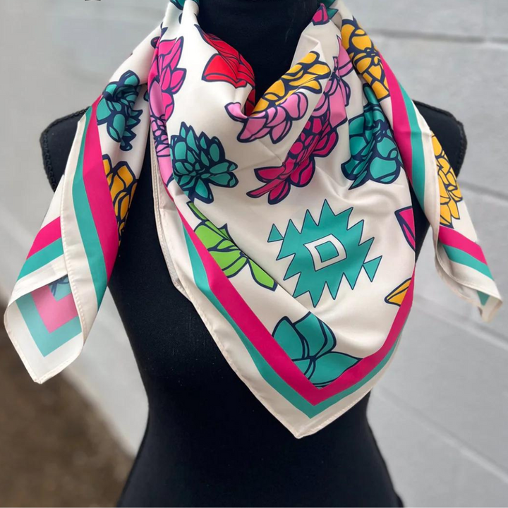 Floral Rag Online Exclusive | Fabulous Flower Wild Rag – Giddy Up Glamour Boutique