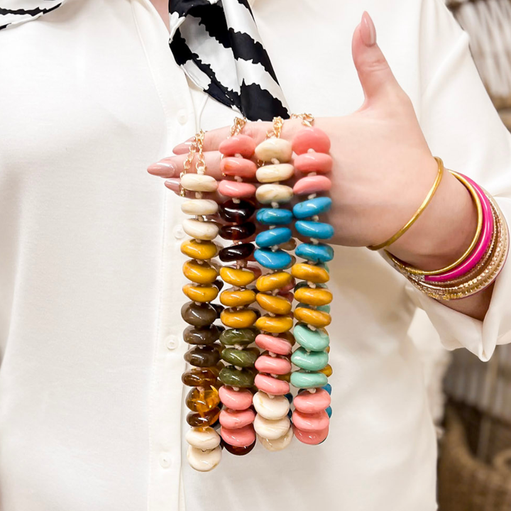 Fancy &amp; Co | Happy Hues Hand Tied Necklace in Multiple Color Options