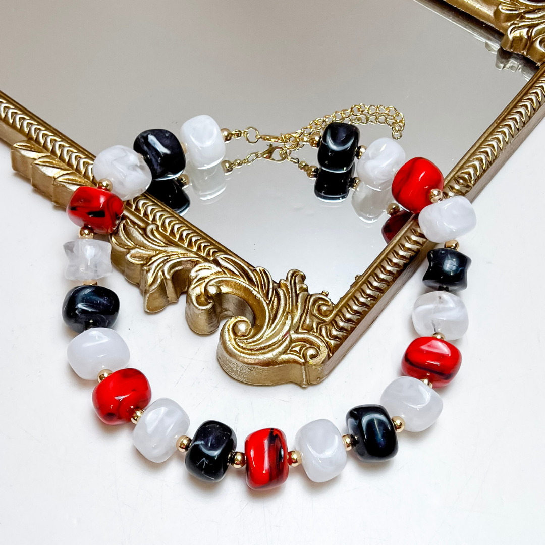 Fancy &amp; Co | The Color Code Beaded Necklace in Multiple Color Options