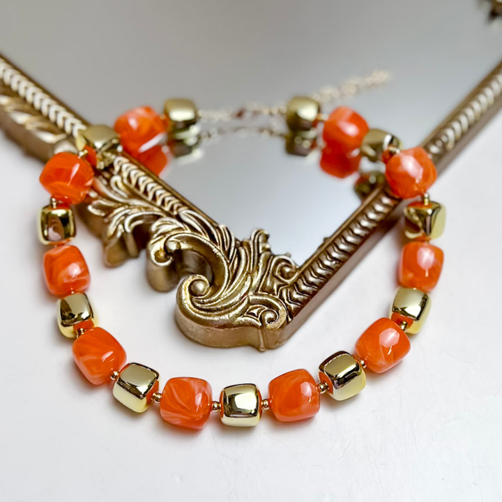 Fancy &amp; Co | The Color Craze Beaded Necklace in Multiple Color Options