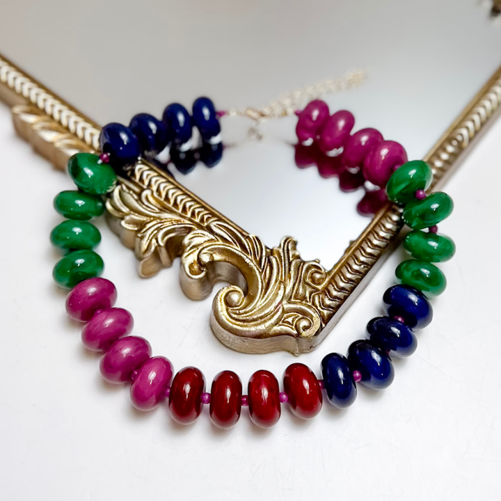 Fancy &amp; Co | The Down to Earth Beaded Necklace in Multiple Color Options