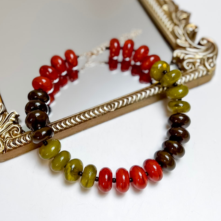 Fancy &amp; Co | The Down to Earth Beaded Necklace in Multiple Color Options
