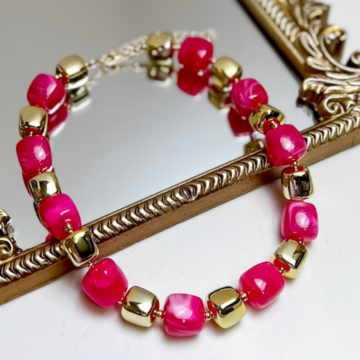 Fancy &amp; Co | The Color Craze Beaded Necklace in Multiple Color Options