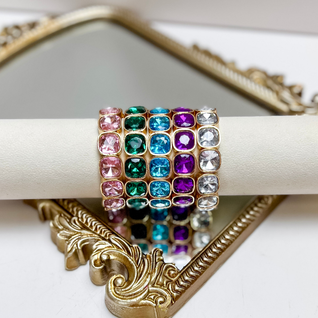 Fancy &amp; Co | The Color Me Classy Stretch Bracelet in Multiple Color Options