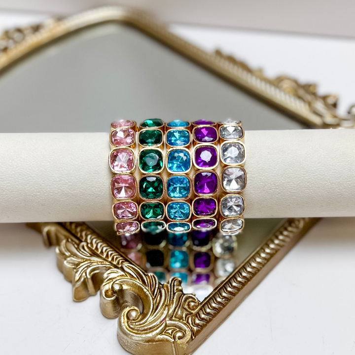 Fancy &amp; Co | The Color Me Classy Stretch Bracelet in Multiple Color Options