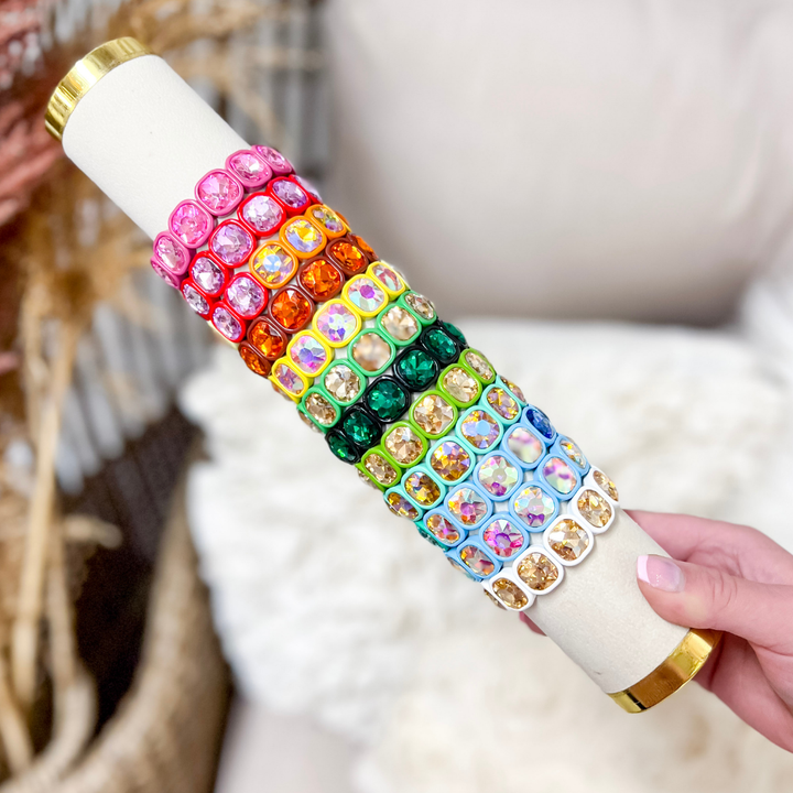 Fancy &amp; Co | The Color Me Chic Stretch Bracelet in Multiple Color Options