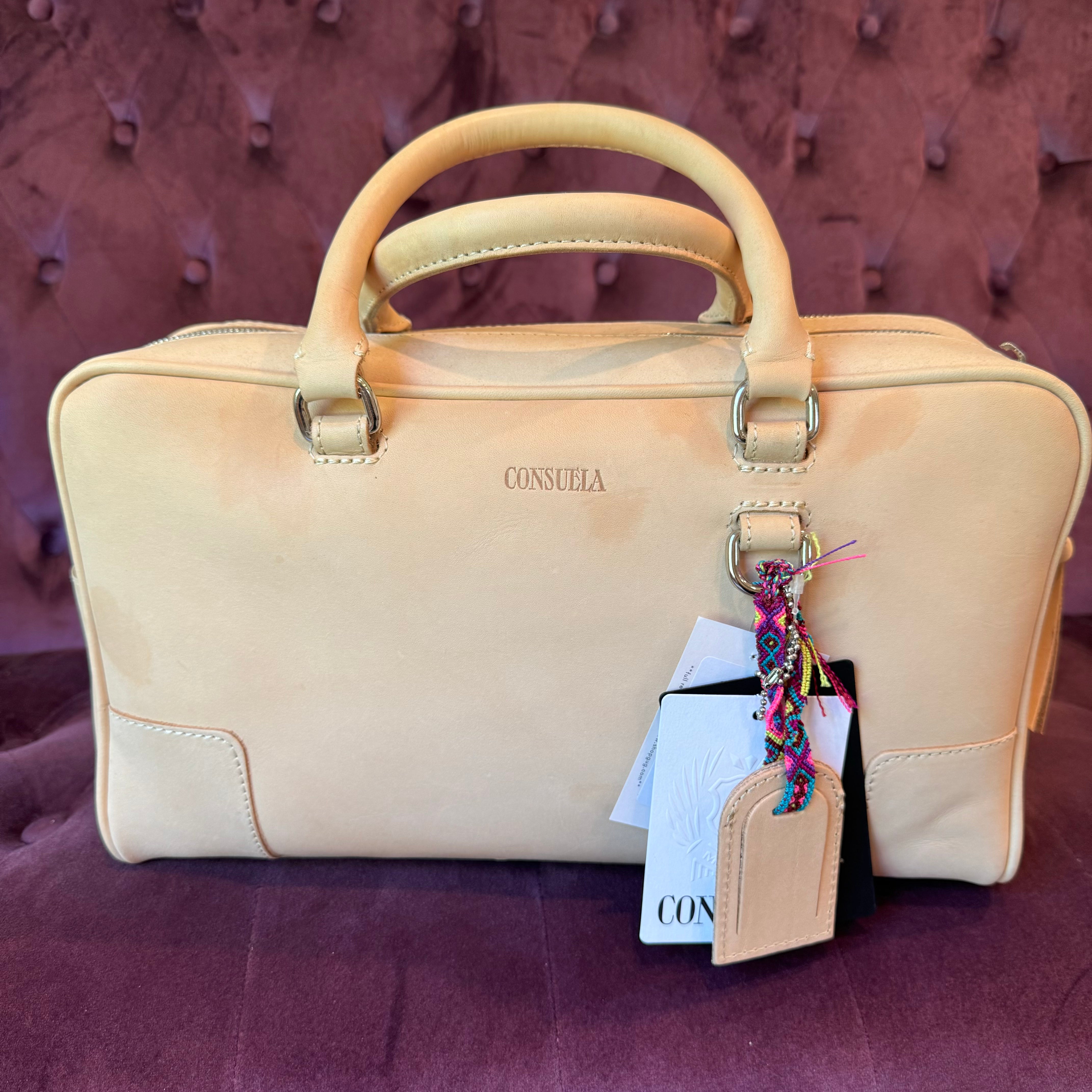 Blemished Consuela #1 | Diego Satchel Bag • FINAL SALE - Giddy Up Glamour Boutique