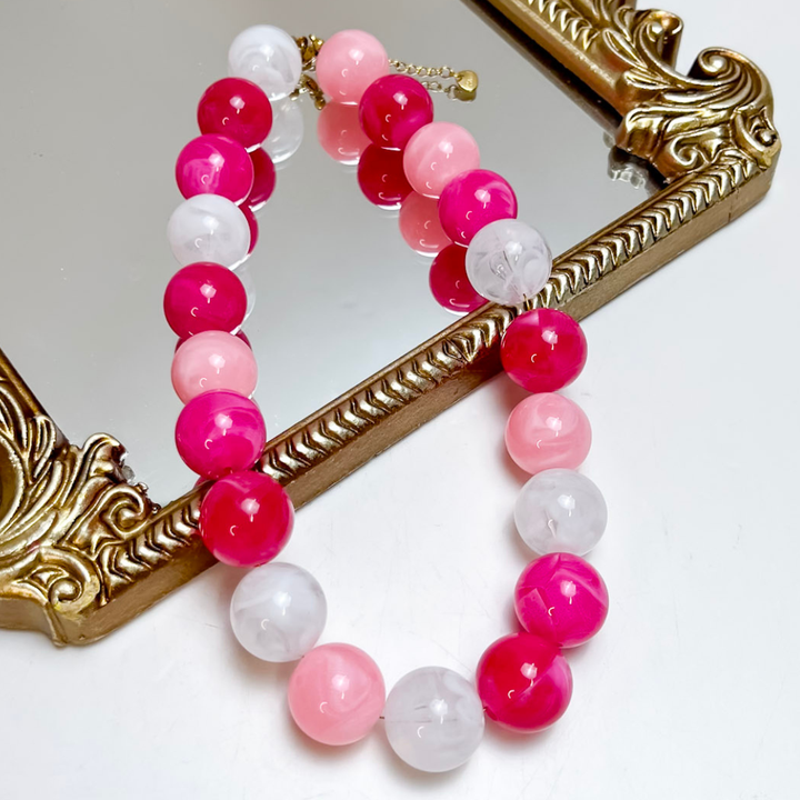 GUG Original | Pop of Personality Beaded Necklace in Multiple Color Options