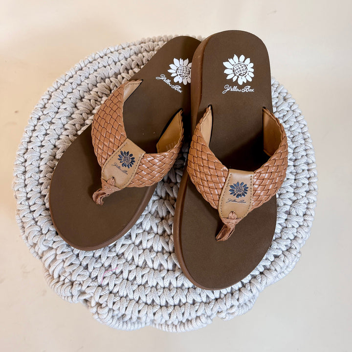 Yellow Box | Gamma Sandal in Tan