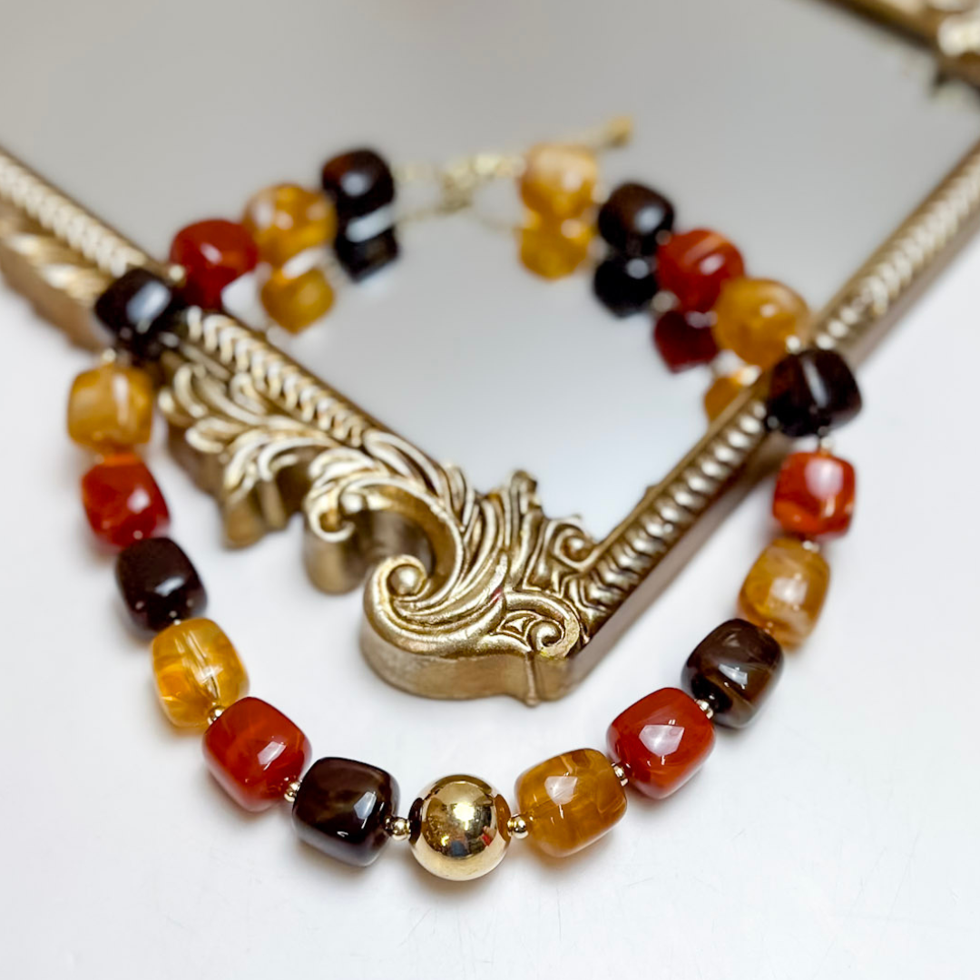 GUG Original | The Bloom Beaded Necklace in Multiple Color Options
