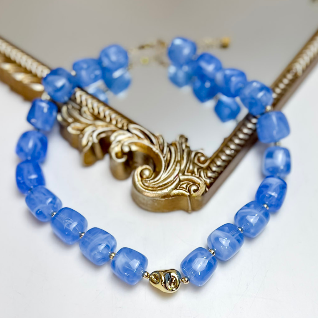 GUG Original | The Bloom Beaded Necklace in Multiple Color Options