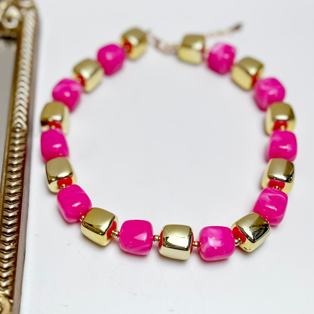 GUG Original | The Bloom Beaded Necklace in Multiple Color Options