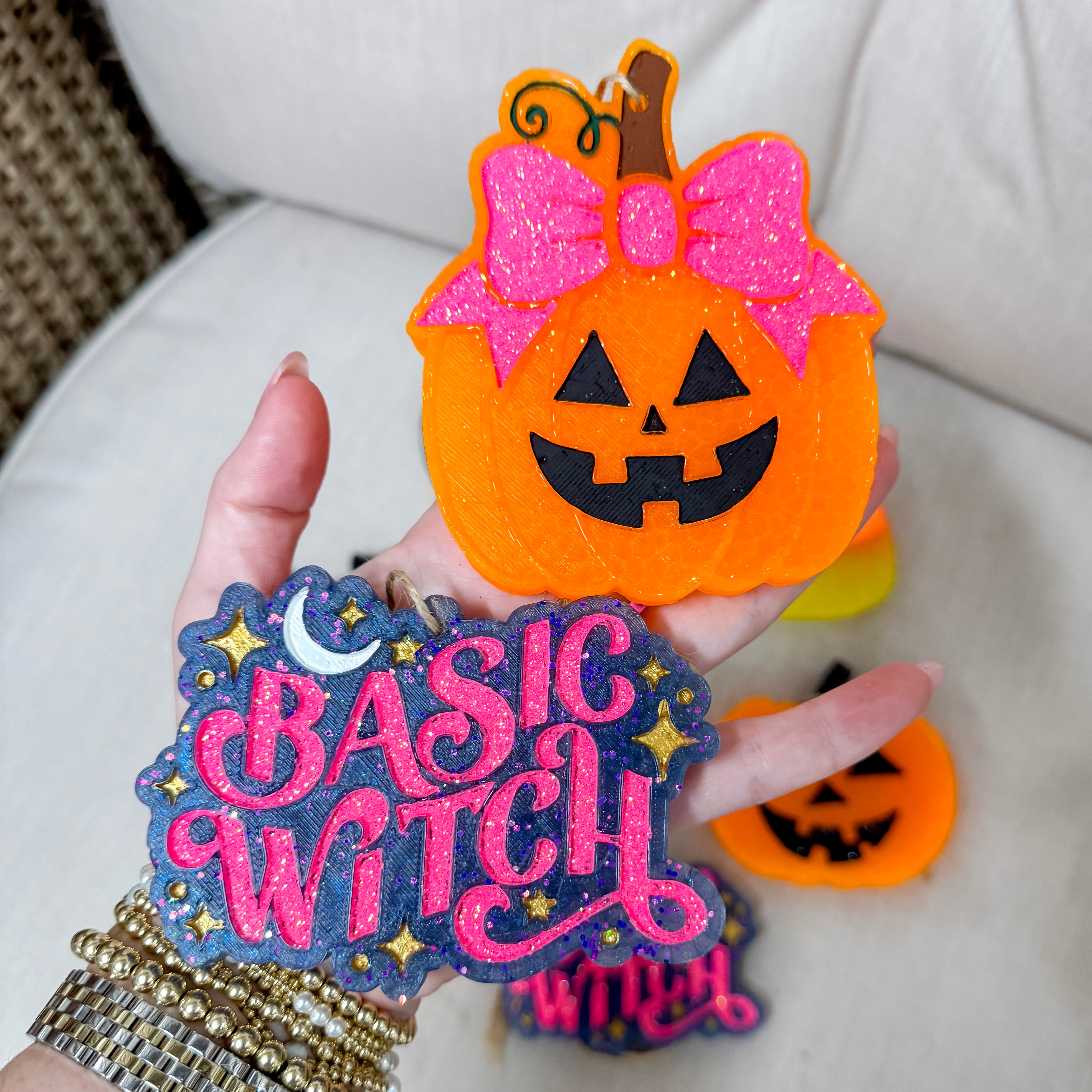 Glam-o'-lantern Halloween Car Freshie in Various Scents