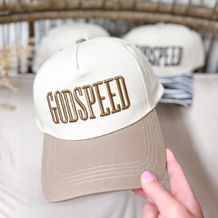 Godspeed Two Tone Canvas Trucker Cap in Multiple Color Options