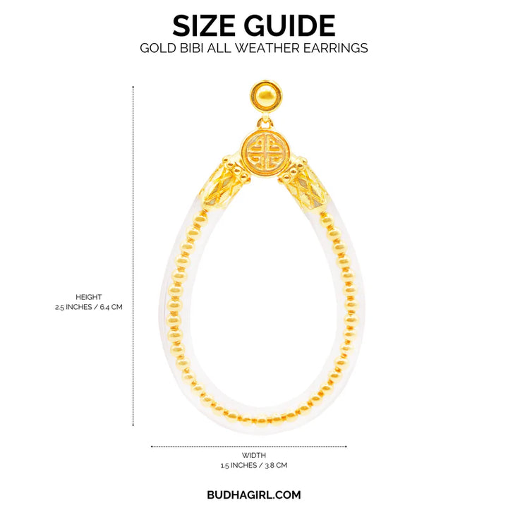BuDhaGirl | BiBi All Weather Earrings in Gold