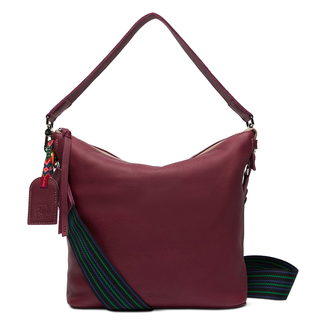 Consuela | Plum Hobo Bag