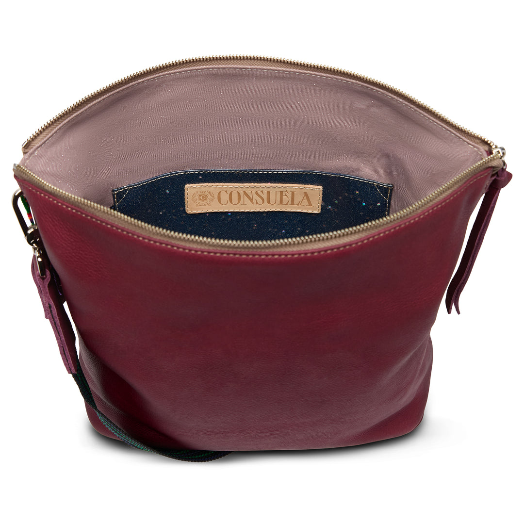 Consuela | Plum Hobo Bag