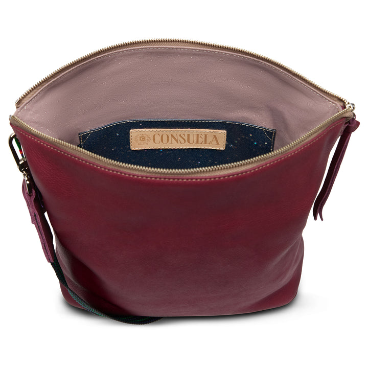 Consuela | Plum Hobo Bag