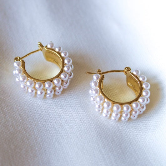 Kinsey Designs | Hailey Hoop Earrings - Giddy Up Glamour Boutique