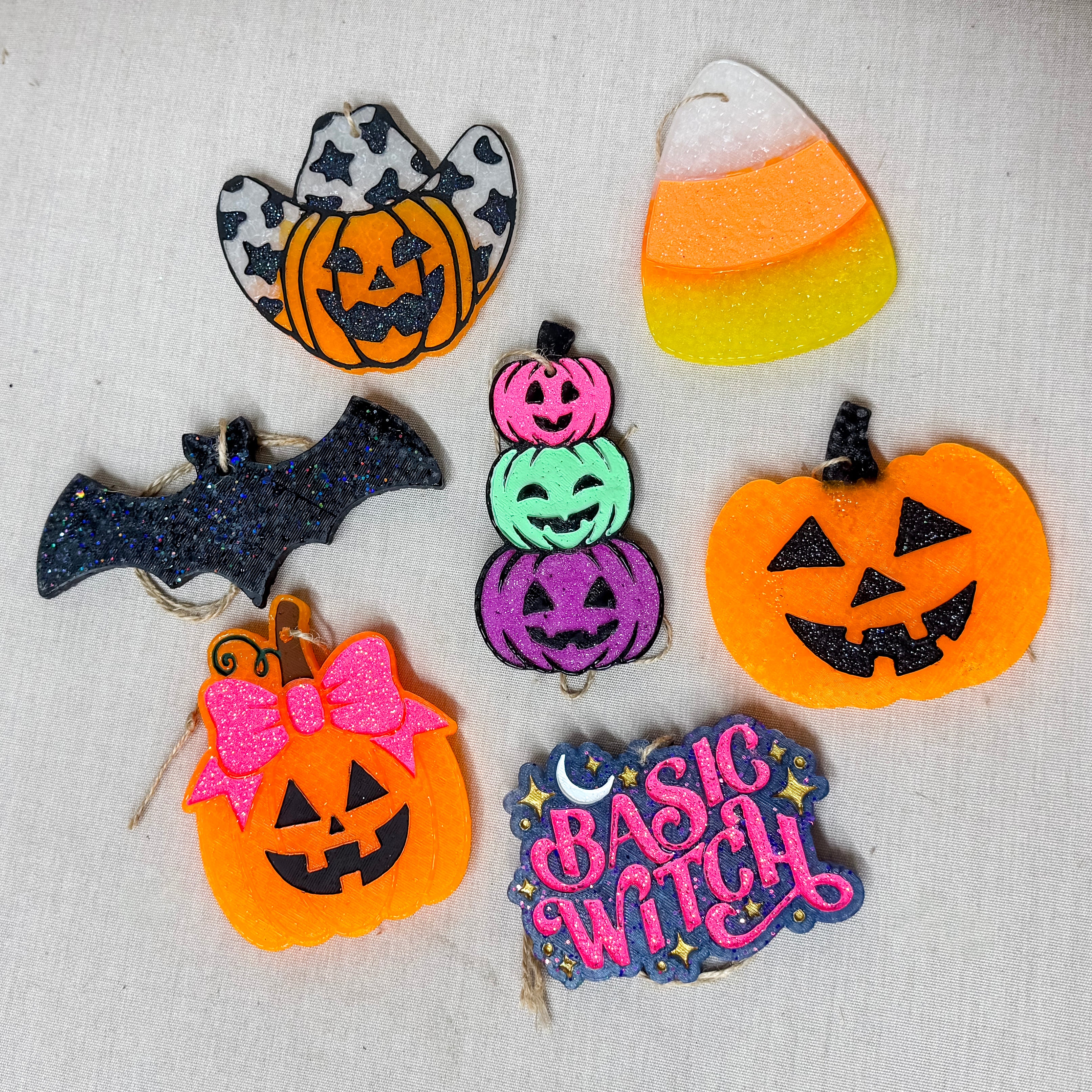 Glam-o'-lantern Halloween Car Freshie in Various Scents