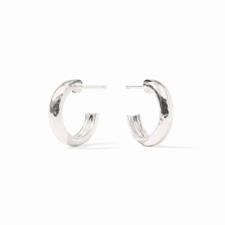 Julie Vos | Havana Hoop Earrings in Silver