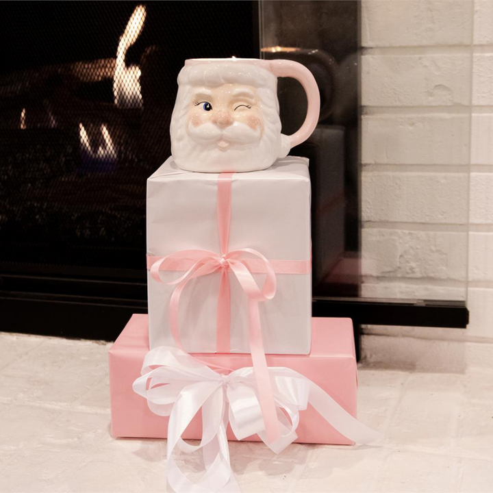 Bridgewater Candle Company | Holiday Santa Mug #060 | Sweet Grace