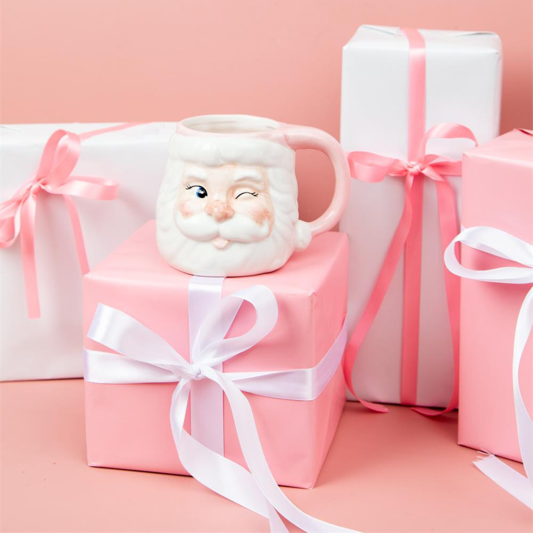 Bridgewater Candle Company | Holiday Santa Mug #060 | Sweet Grace