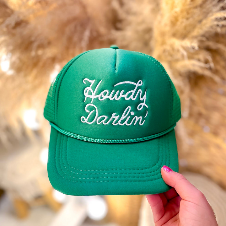 Howdy Darlin Trucker Cap in Multiple Color Options
