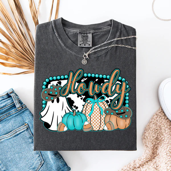 Black t-shirt with &